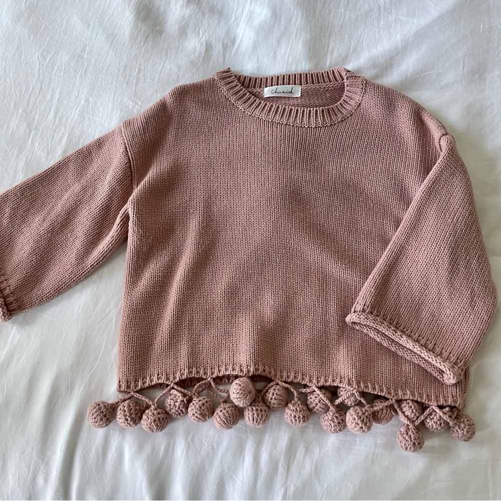 Chicwish Pom Pom Sweater - Picture 2 of 5